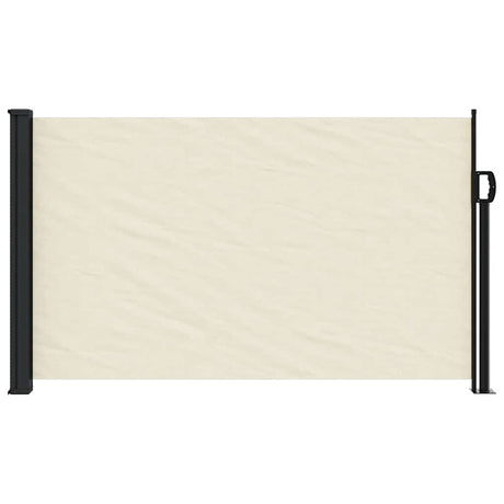 Vidaxx ausziehbarer Windschutz 120x600 cm creme