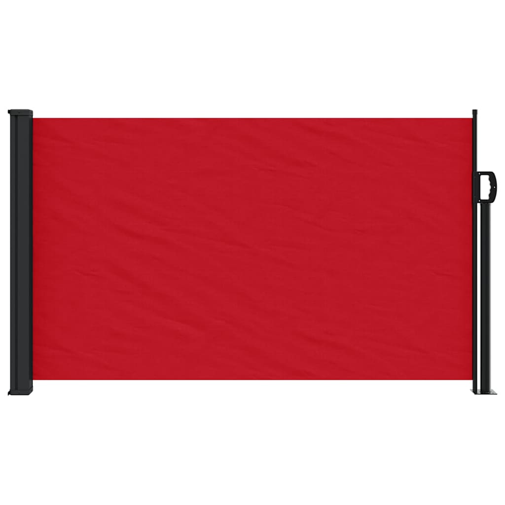 Vidaxx ausziehbarer Windschutz 120x600 cm rot