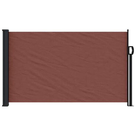 Vidaxx ausziehbarer Windschutz 120x600 cm braun