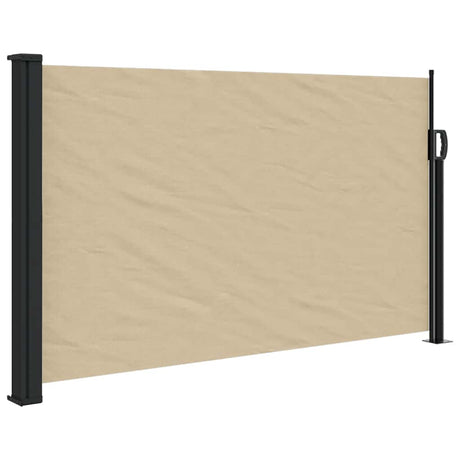 Vidaxx ausziehbarer Windschutz 120x600 cm beige