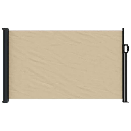 Vidaxx ausziehbarer Windschutz 120x600 cm beige