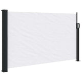Vidaxx ausziehbarer Windschutz 120x600 cm weiß