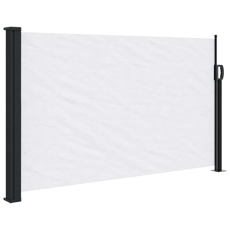 Vidaxx ausziehbarer Windschutz 120x600 cm weiß