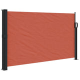 Vidaxx ausziehbarer Windschutz 120x600 cm Terrakotta