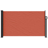 Vidaxx ausziehbarer Windschutz 120x600 cm Terrakotta