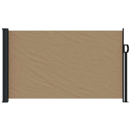 Vidaxx ausziehbarer Windschutz 120x600 cm Taupe