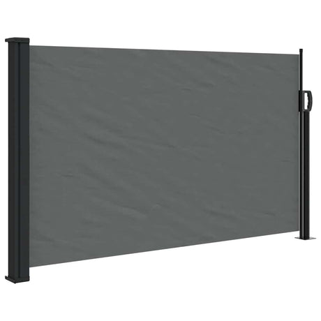 Vidaxx ausziehbare Seitenmarkise Anthrazit 120x600 cm