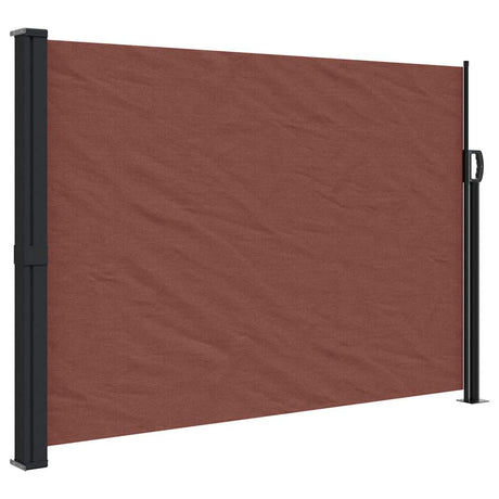 Vidaxx ausziehbarer Windschutz 140x600 cm braun