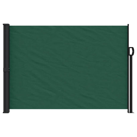 Vidaxx ausziehbarer Gartenschirm 140x600 cm dunkelgrün