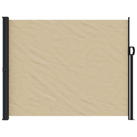 Vidaxx ausziehbarer Windschutz 160x600 cm beige