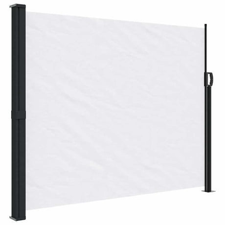 Vidaxx ausziehbarer Windschutz 160x600 cm weiß