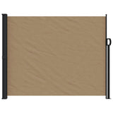 Vidaxx ausziehbarer Windschutz 160x600 cm Taupe