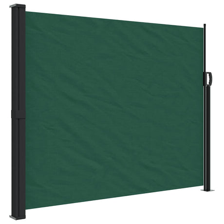 Vidaxx ausziehbarer Windschutz 160x600 cm dunkelgrün