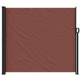 Vidaxx ausziehbarer Windschutz 180x600 cm braun