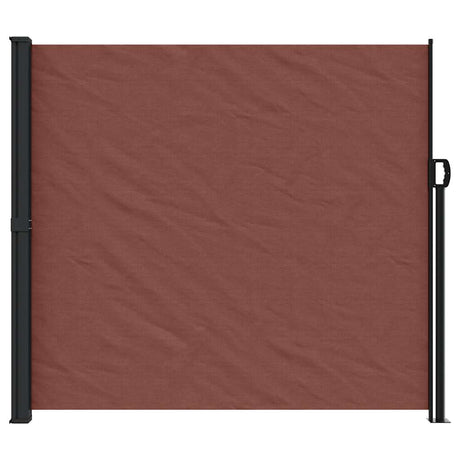 Vidaxx ausziehbarer Windschutz 180x600 cm braun