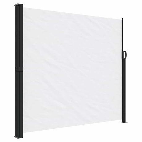 Vidaxx ausziehbarer Windschutz 180x600 cm weiß
