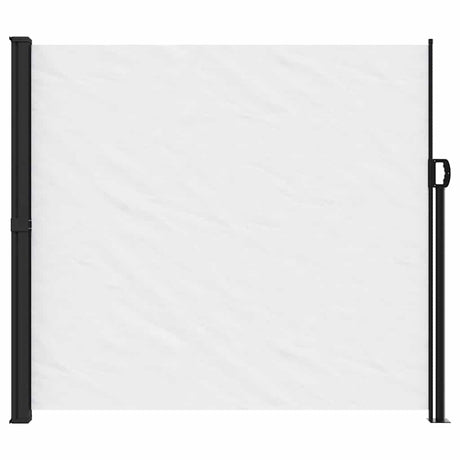 Vidaxx ausziehbarer Windschutz 180x600 cm weiß