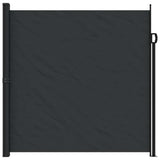 Vidaxx ausziehbarer Windschutz 200x600 cm schwarz