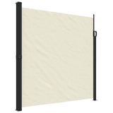 Vidaxx ausziehbarer Windschutz 200x600 cm cremefarben