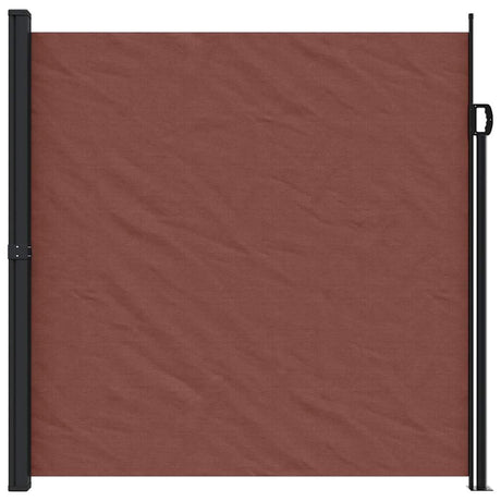 Vidaxx ausziehbarer Windschutz 200x600 cm braun