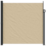 Vidaxx ausziehbarer Windschutz 200x600 cm beige