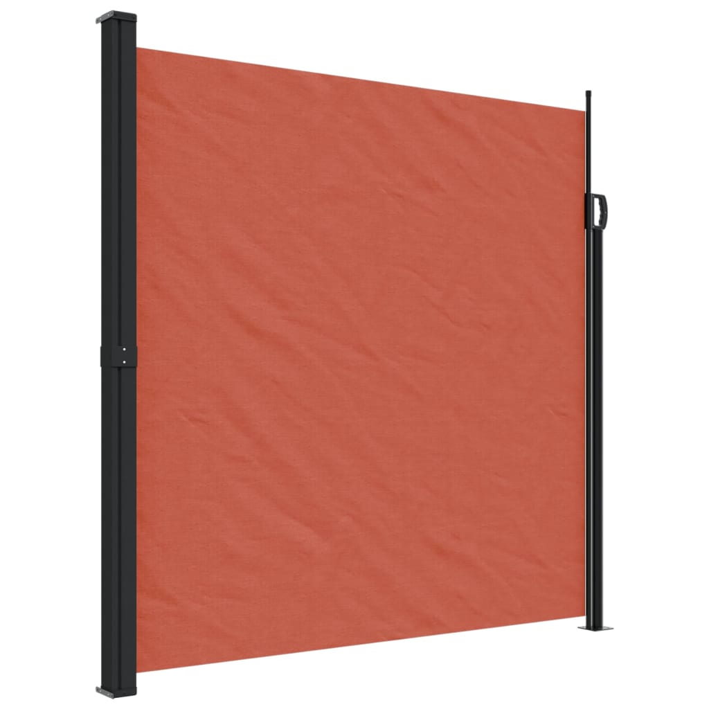 Vidaxx ausziehbarer Windschutz 200x600 cm Terrakotta