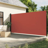 Vidaxx ausziehbarer Windschutz 200x600 cm Terrakotta
