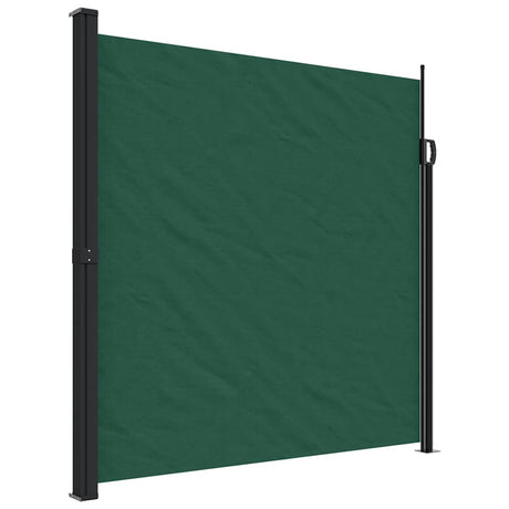 Vidaxx ausziehbarer Windschutz 200x600 cm dunkelgrün