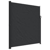 Vidaxx ausziehbarer Windschutz 220x600 cm schwarz
