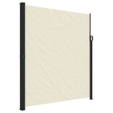 Vidaxx ausziehbarer Windschutz 220x600 cm cremefarben