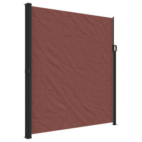 Vidaxx ausziehbarer Windschutz 220x600 cm braun
