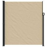 VidaXL Ausziehbarer Windschutz 220x600 cm beige