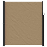 Vidaxx ausziehbarer Windschutz 220x600 cm Taupe