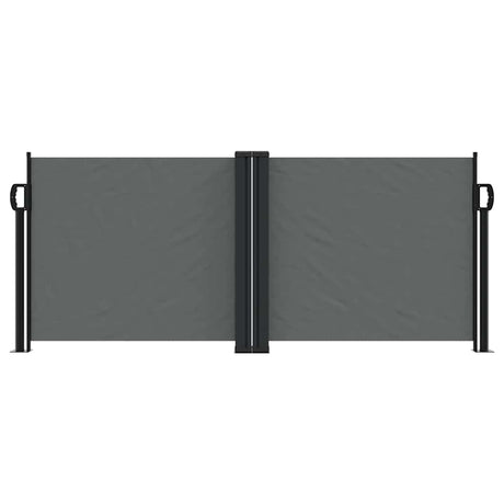 Vidaxx ausziehbarer Windschutz 100x600 cm Anthrazit