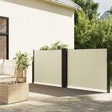 Vidaxx ausziehbarer Windschutz 120x600 cm creme