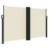 Vidaxx ausziehbarer Gartenschirm 140x600 cm creme