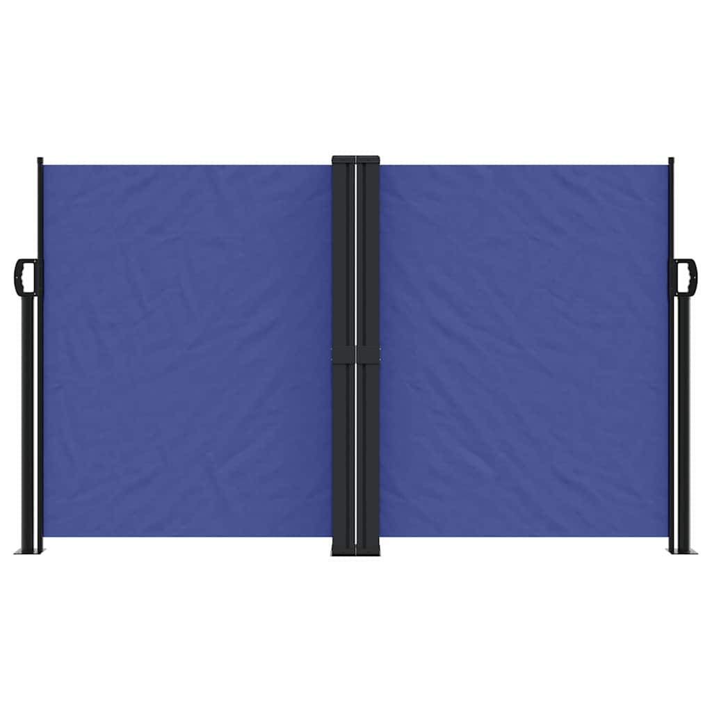 Vidaxx ausziehbarer Windschutz 140x600 cm blau