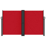 Vidaxx ausziehbarer Windschutz 140x600 cm rot