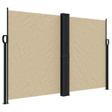 Vidaxx ausziehbarer Windschutz 160x600 cm beige