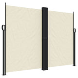 Vidaxx ausziehbarer Gartenschirm 180x600 cm cremefarben