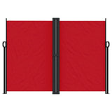 Vidaxx ausziehbarer Windschutz 180x600 cm rot