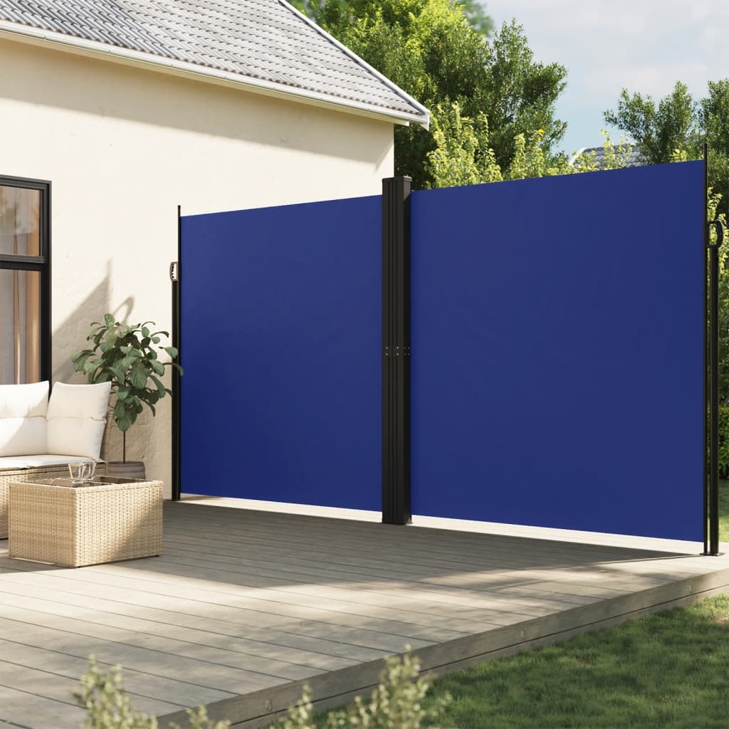 Vidaxx ausziehbarer Windschutz 200x600 cm blau