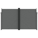 Vidaxx ausziehbarer Windschutz 200x600 cm Anthrazit