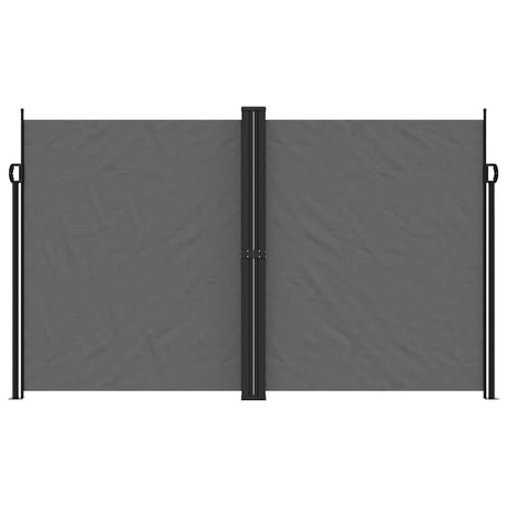 Vidaxx ausziehbarer Windschutz 200x600 cm Anthrazit