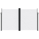 Vidaxx ausziehbarer Windschutz 200x600 cm weiß