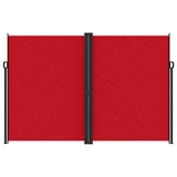 Vidaxx ausziehbarer Windschutz 220x600 cm rot