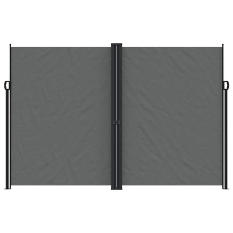 Vidaxl windscherm uittrekbaar 220x600 cm antracietkleurig