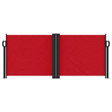 Vidaxx ausziehbarer Windschutz 100x1000 cm rot