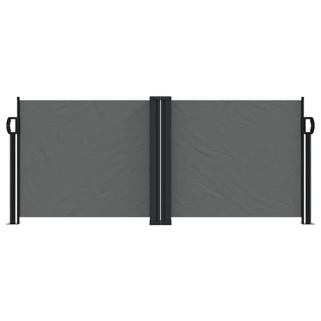 Vidaxx ausziehbarer Windschutz 100x1000 cm Anthrazit