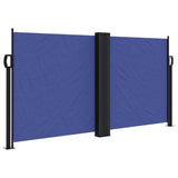 Vidaxx ausziehbarer Windschutz 120x1000 cm blau